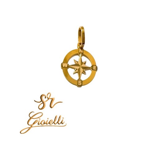 Ciondolo oro 18kt rosa dei - oro,