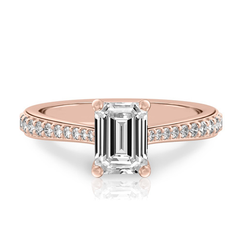 Anello donna oro rosa 18 - da,