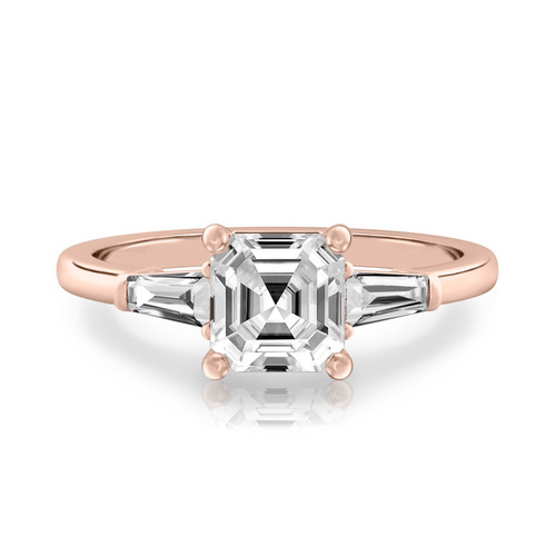 Anello oro rosa kt con - anello,