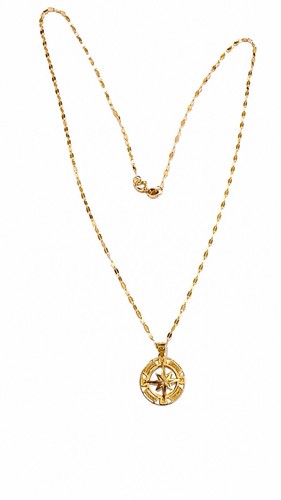 Collana oro giallo - giallo, con