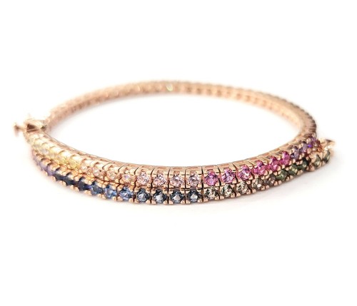 Bracciale modello tennis con - bracciale,