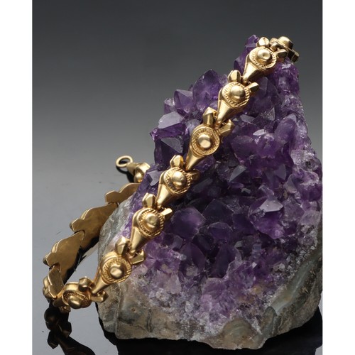Bracciale vintage oro rosa - in,