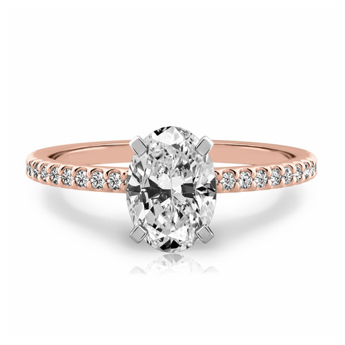 Anello donna oro rosa - da, in
