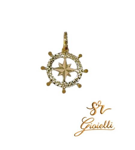 Ciondolo oro 18kt rosa - ciondolo,