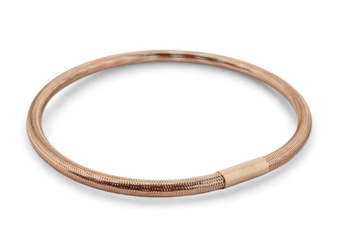 Bracciale elastico oro rosa - in,