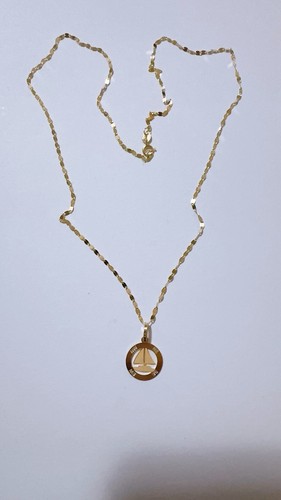 Collana oro giallo - collana, 45cm