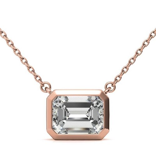 Collana oro rosa - rosa, con