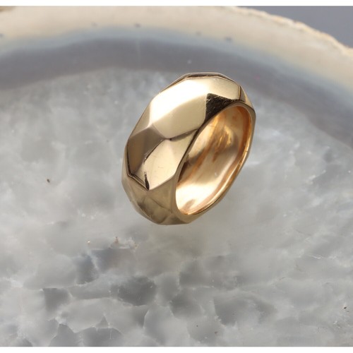 Anello fascia oro rosa - fascia,