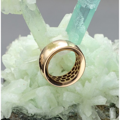 Anello fascia oro rosa 18 - anello,