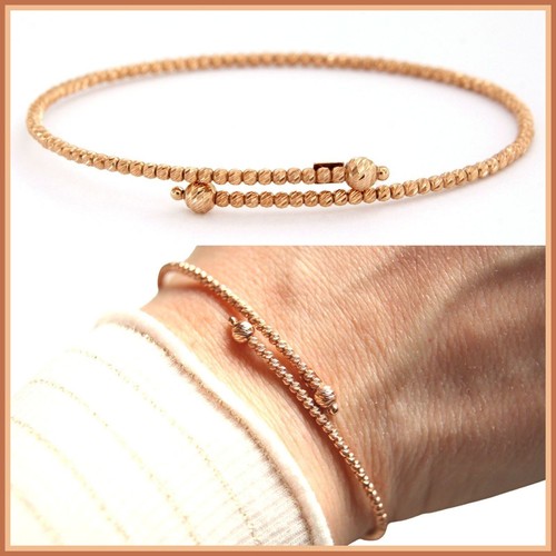 Bracciale oro rosa kt - bracciale,