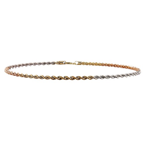 Bracciale donna maglia corda - bracciale,